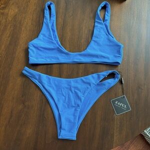 Zaful High Cut Cheeky Bikini